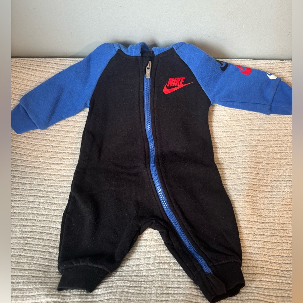 Nike onesie with hood